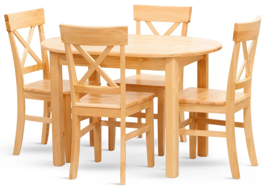 Stima Stôl PINO Basic Vyberte odtieň ->: Borovice, Vyberte rozmer ->: 120 x 75 cm