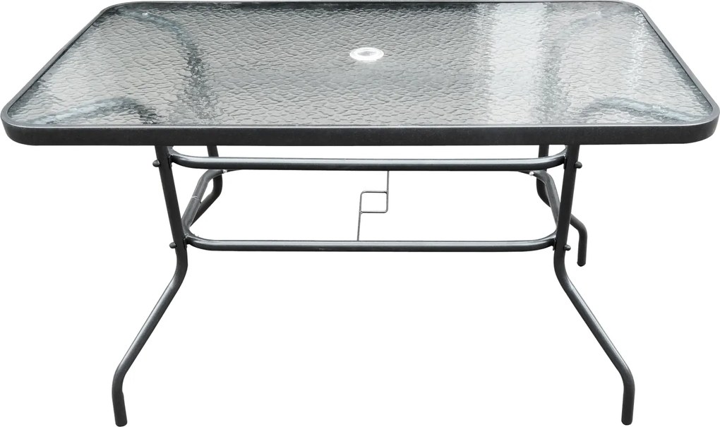 Garden Line PRAVOUHLÝ ZÁHRADNÝ STÔL 150 x 90 x 70 cm