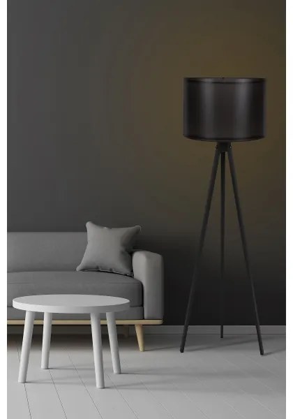 Stojanová lampa AYD 1xE27/60W/230V čierna