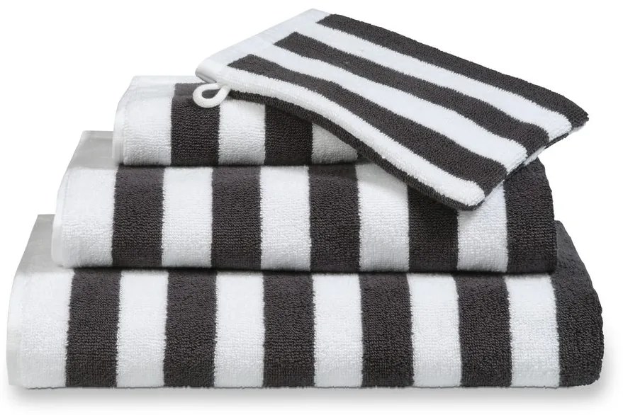 Vandyck Uterák Verona Stripes Off black - 60x110 cm