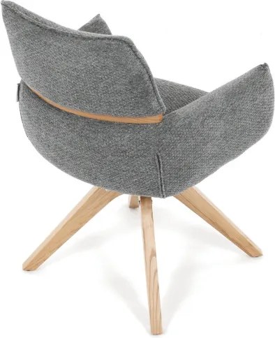 Jedálenská stolička sivá DCH-D1348 GREY2