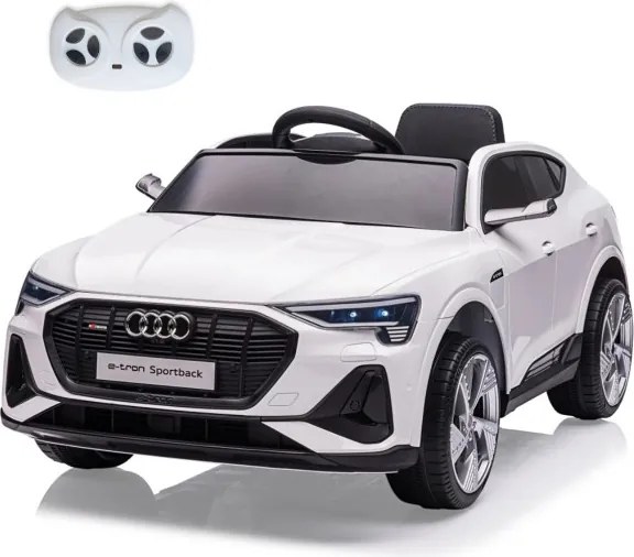 Elektrické autíčko Audi E-Tron Sportback biele