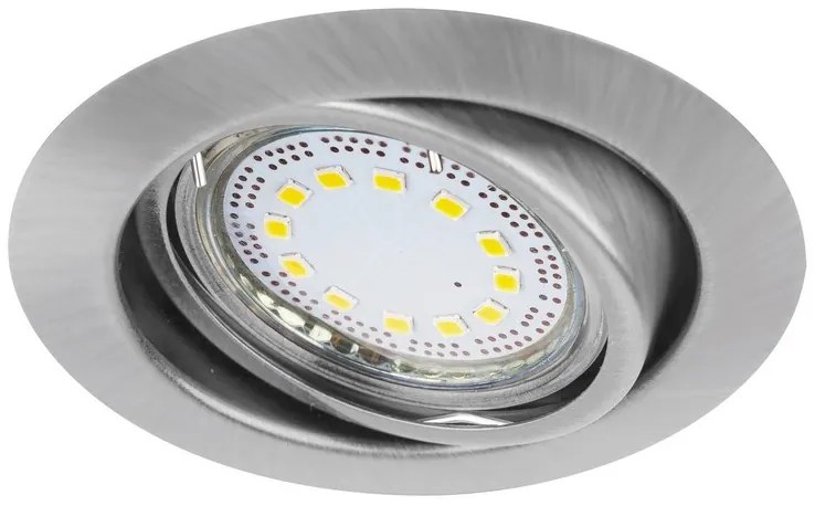 Rabalux LED zápustné bodové svietidlo Lite 3x3W | 240lm | 3000K - set 3 ks, saténový chróm, 1166