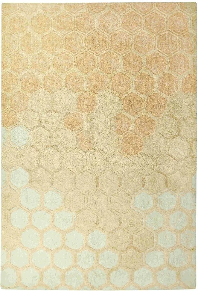 Detský kusový koberec Sweet Honey, 140x200, žltá, detská izba, Lorena Canals