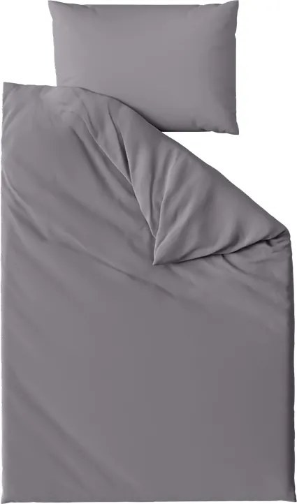 Bavlnené obliečky DENYX BLEND sivé hotelová kapsa Rozmer obliečky: 70 x 90 cm | 140 x 200 cm