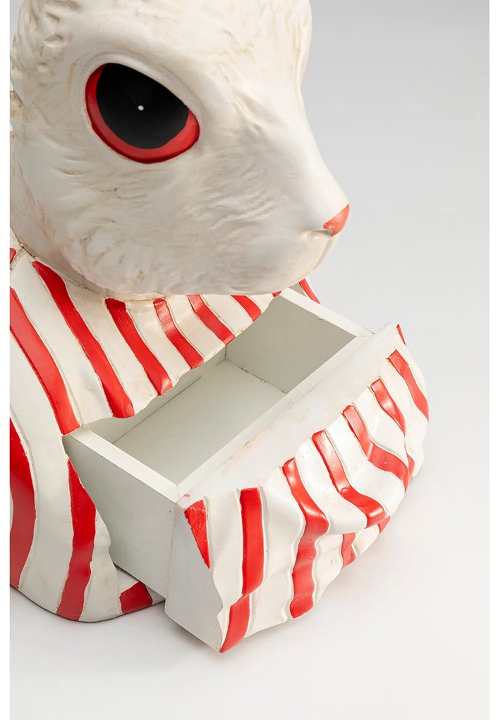 Coach Bunny dekoračná soška biela 47 cm