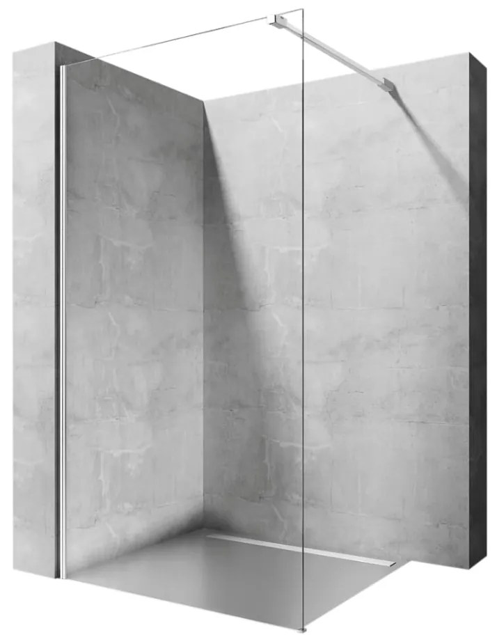 Rea Aero stena sprchovacieho kúta 110 cm chróm lesklý/sklo priehľadné REA-K3021
