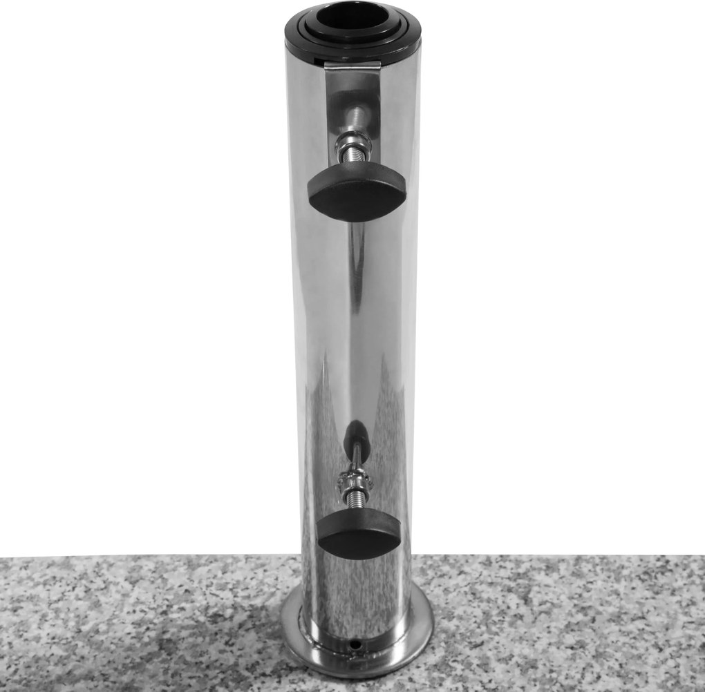 Doppler Žulový balkónový stojan 25 kg s úchytom a kolieskami