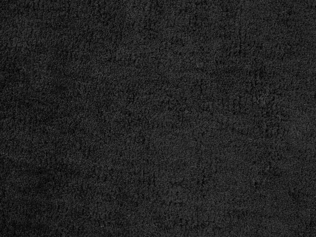 Koberec 80 x 150 cm čierny DEMRE Beliani