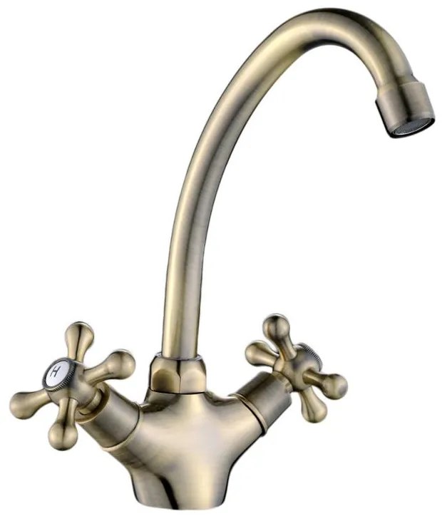 Páková drezová batéria stojanková SW-5525 Antica