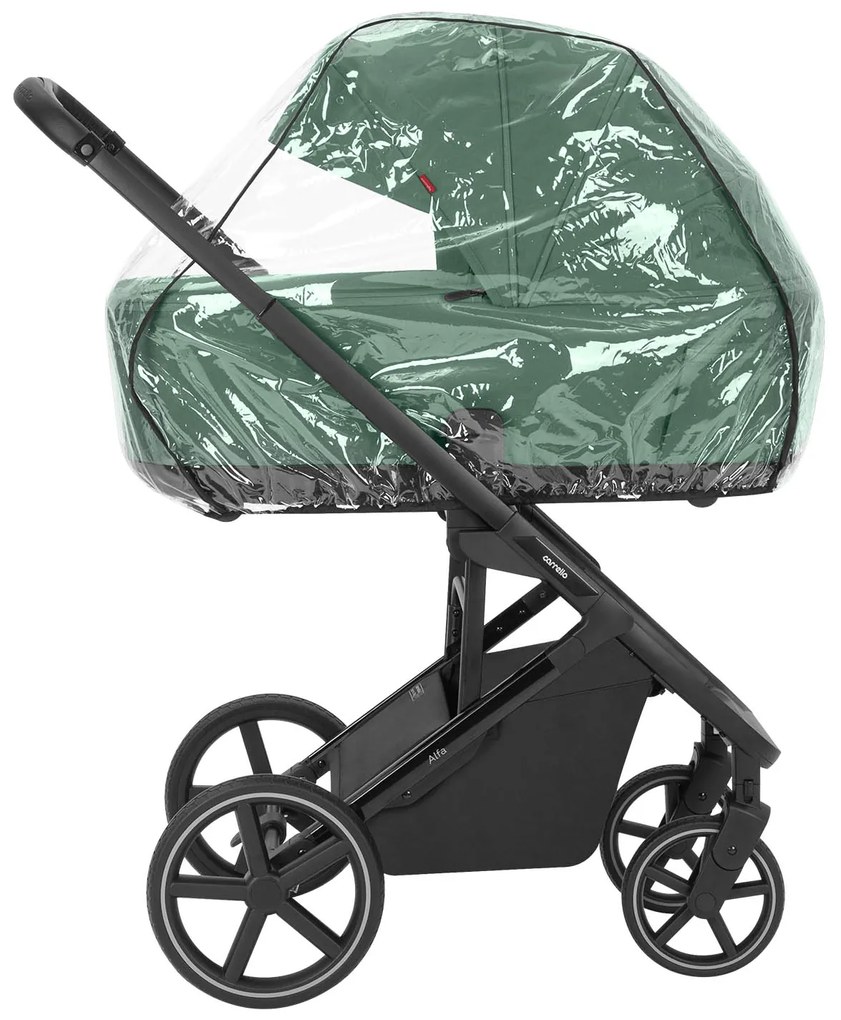 Detský kočík 2v1 CARRELLO Alfa CRL-6522 Lúkovozelený