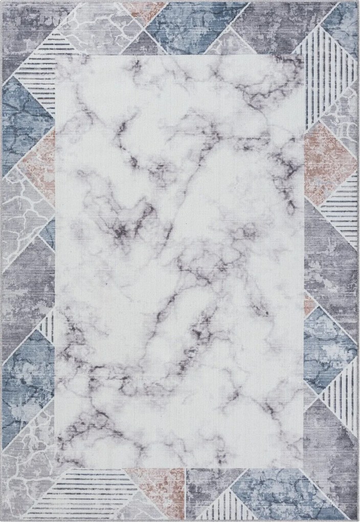 Kusový koberec Morgan CA30017 cream – na von aj na doma, 160x230, šedá, chodba / predsieň, My Flair