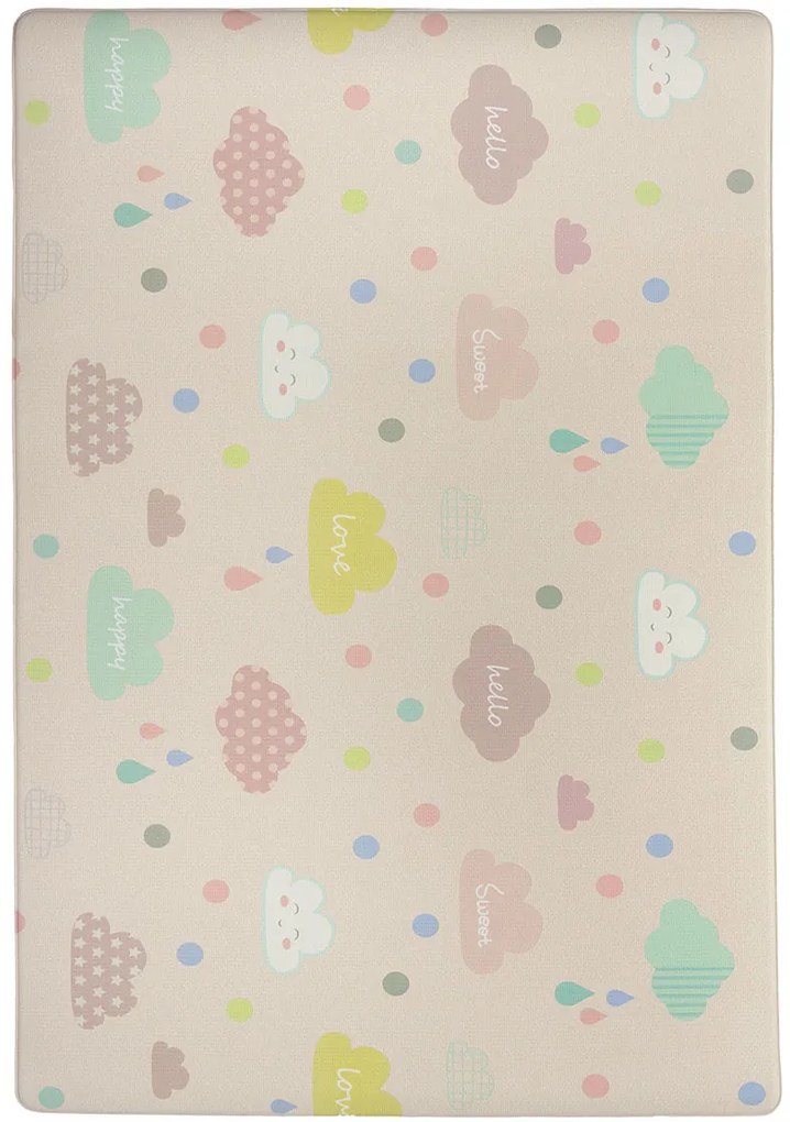 Koberce Breno Kusový koberec Dwinguler Šťastné mraky , ružová, viacfarebná,125 x 185 cm