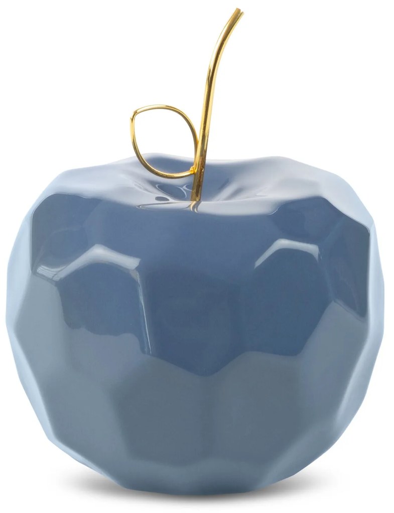 DEKORAČNÁ SOŠKA APPEL 16X16X13 CM NÁMORNÍCKA MODRÁ