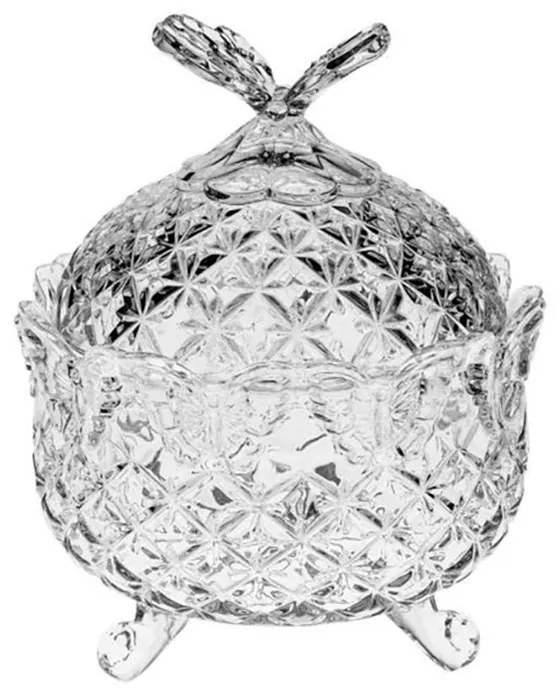 KRIŠTÁĽOVÁ MISKA BOHEMIA BUTERFLY 200MM