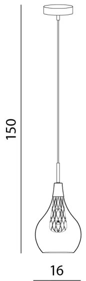 Industriálny luster Elektra 1