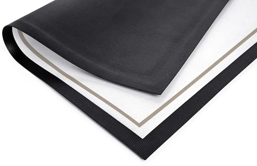 Navrhnuteľná Flat Štandard textilná rohožka - 60*40 cm (Vyberte farbu: 029 Zlatá)