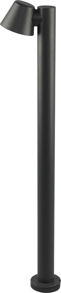 NOWODVORSKI Vonkajšia stojacia lampa SOUL, 1xGU10, 35W, IP44, 100cm, čierna