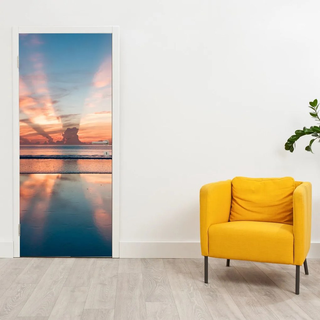 Fototapeta na dvere - Slnečné lúče nad Daytonskou plážou (95x205cm)