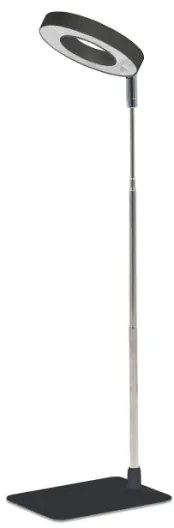 LED stmievateľná stolná lampa na pestovanie rastlín VERDI LED/5W/5V 1300K čierna