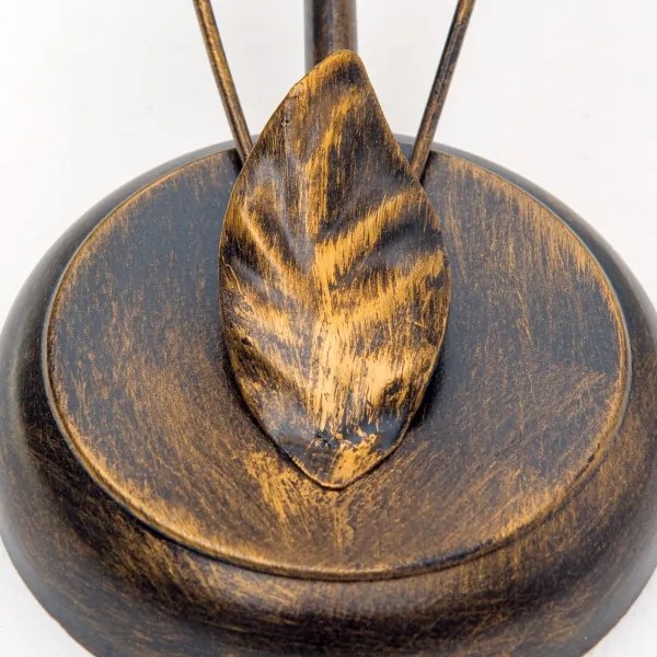 Orion WA 2-1372/1 - Nástenná lampa SISI 1xE14/40W/230V bronz/patina