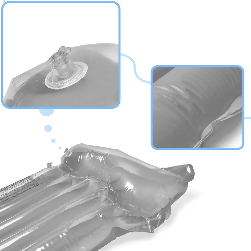 IKO Nafukovací matrac Bestway 44013 – sivý