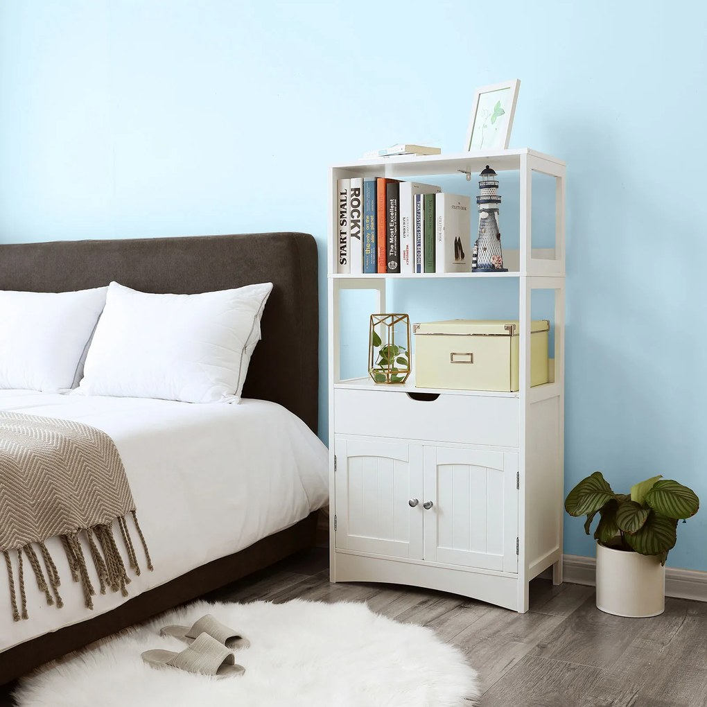 Úložná skrinka VASAGLE BBC64WT