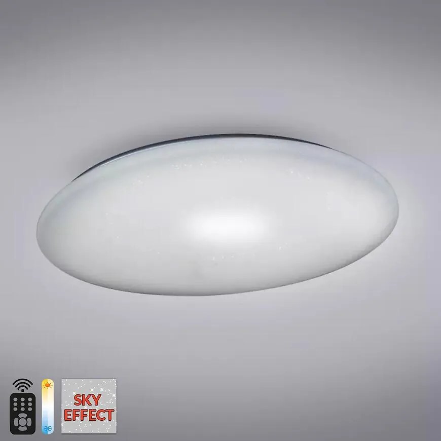 Stropné svietidlo prisadené Star Effect RGB 50cm