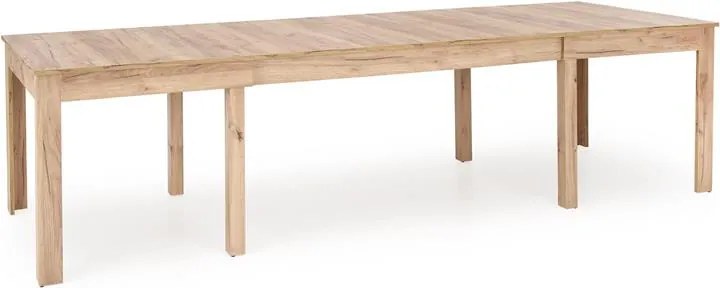 Rozkladací jedálenský stôl 160-300 cm Sever (dub craft) (pre 6 8 osôb). Vlastná spoľahlivá doprava až k Vám domov. 1049294