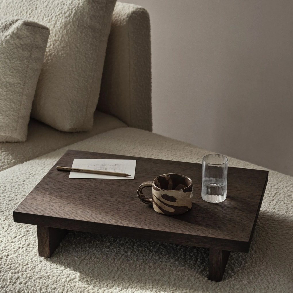 Ferm Living Keramický hrnček Ryu Sand/Brown 200 ml