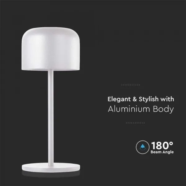 LED Stmievateľná stolná lampa LED/1,5W/5V 2700-5700K IP54 biela