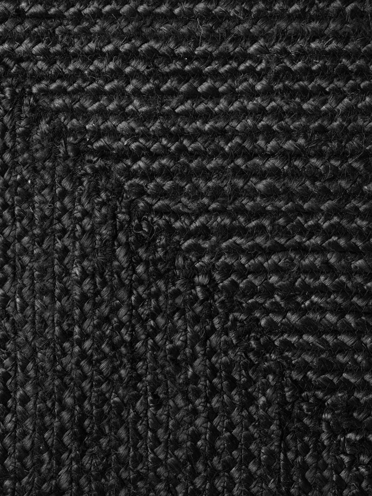 Hanse Home, Kusový koberec Juno 106324 Black, 80x150, čierna, chodba / predsieň
