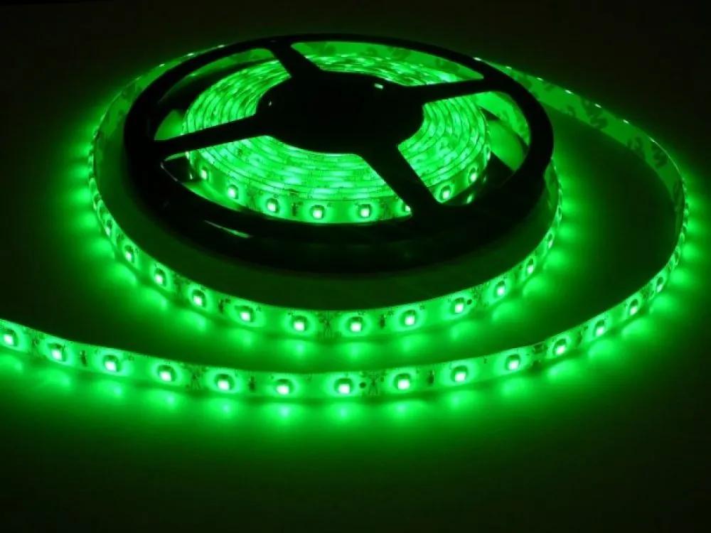 LED Solution LED pásik 4,8W/m 12V s krytiem IP54 Farba svetla: Zelená 07118