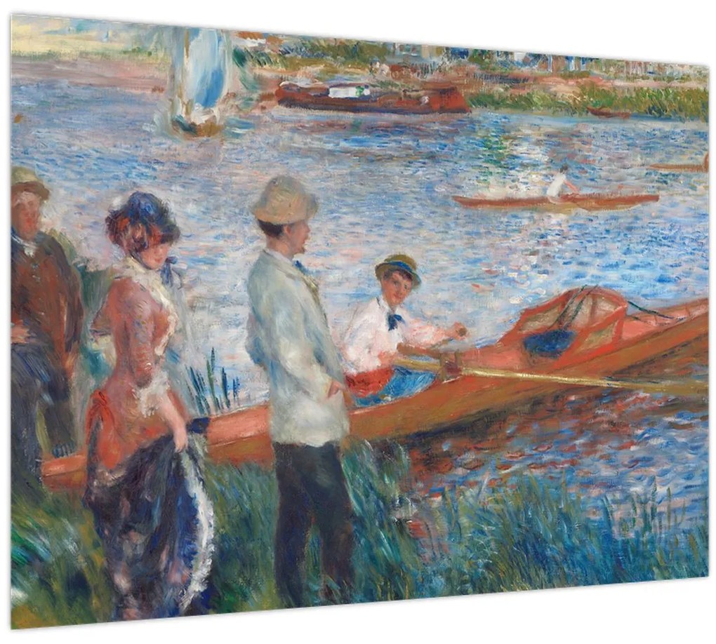 Obraz - Auguste Renoir, Oarsmen at Chatou, reprodukcia (70x50 cm)
