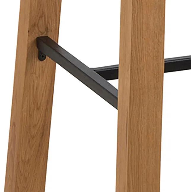 jedálenský barový stôl ESTUS 117x58 cm - prírodné drevo