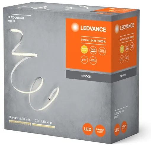 Ledvance - LED pásik FLEX COB 5m LED/24W/230V