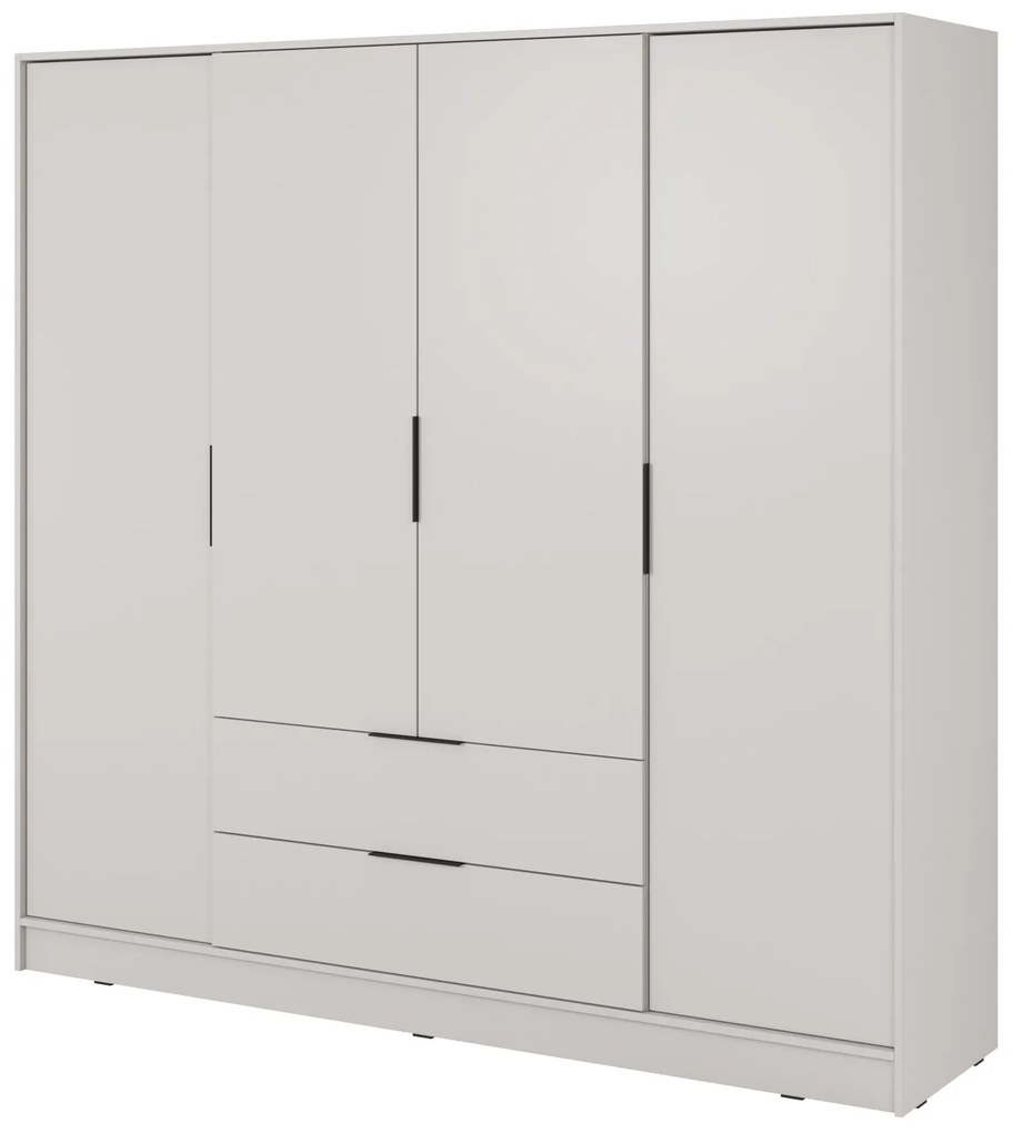 Šatní skříň Kelly 4D 206 cm kašmír