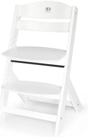KINDERKRAFT - Detská jedálenská stolička ENOCK biela