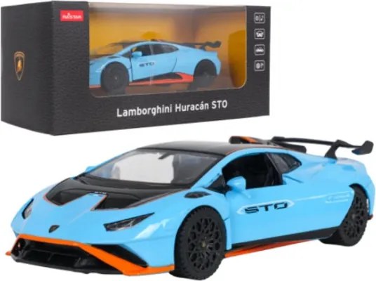 Model auta Lamborghini Huracán STO 1:32 RASTAR modrý