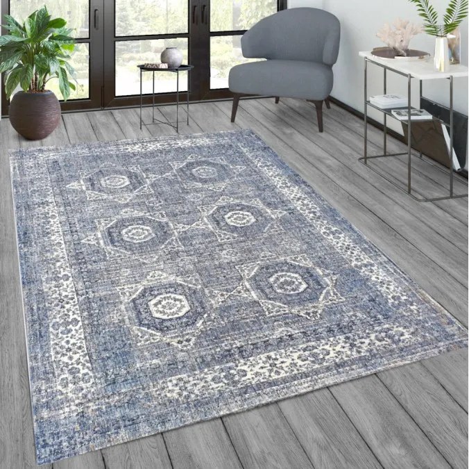 DC Koberec Kentucky 509 modrá Rozmer: 120×170 cm