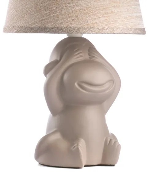 ONLI - Stolná lampa MONKEY 1xE14/6W/230V hnedá