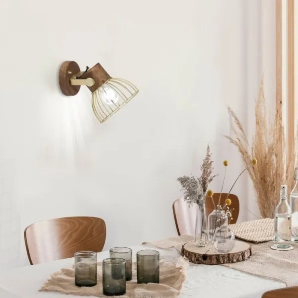 Leuchten Direkt 11486-60 - Nástenné bodové svietidlo ALAMI 1xE27/25W/230V