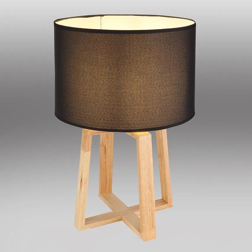 Stolná lampa 21621B čierna LB