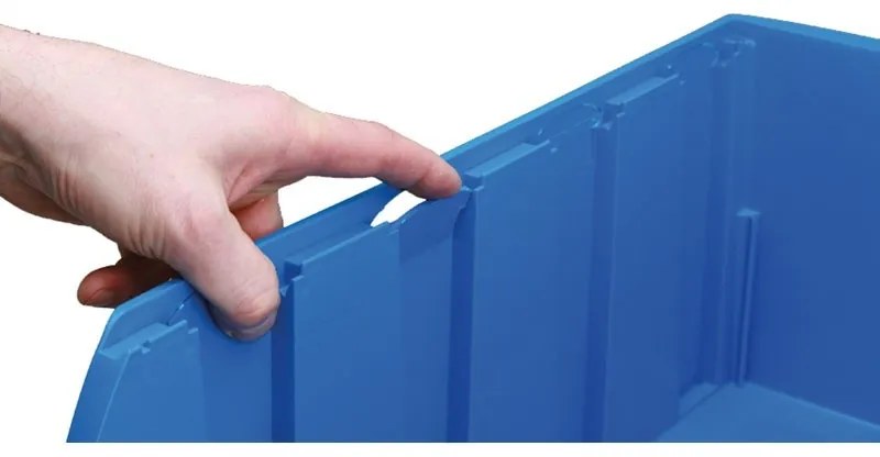 Allit Plastový box COMPACT, 210 x 350 x 150 mm, 10 ks, priehľadný