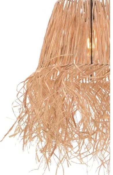 Luster na lanku VALANCE 1xE27/40W/230V hnedá