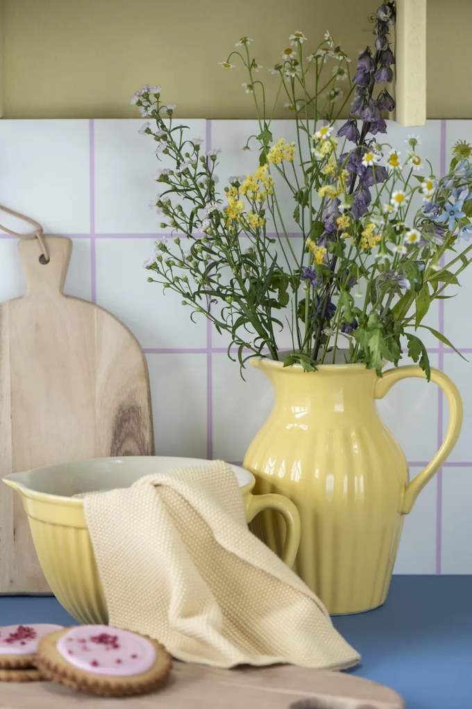 Žltá keramická misa na cesto MYNTE LEMONADE