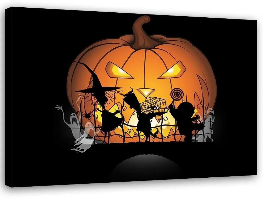 Gario Obraz na plátne Hakuna Matata "Halloween" - Dr.Monekers Rozmery: 60 x 40 cm