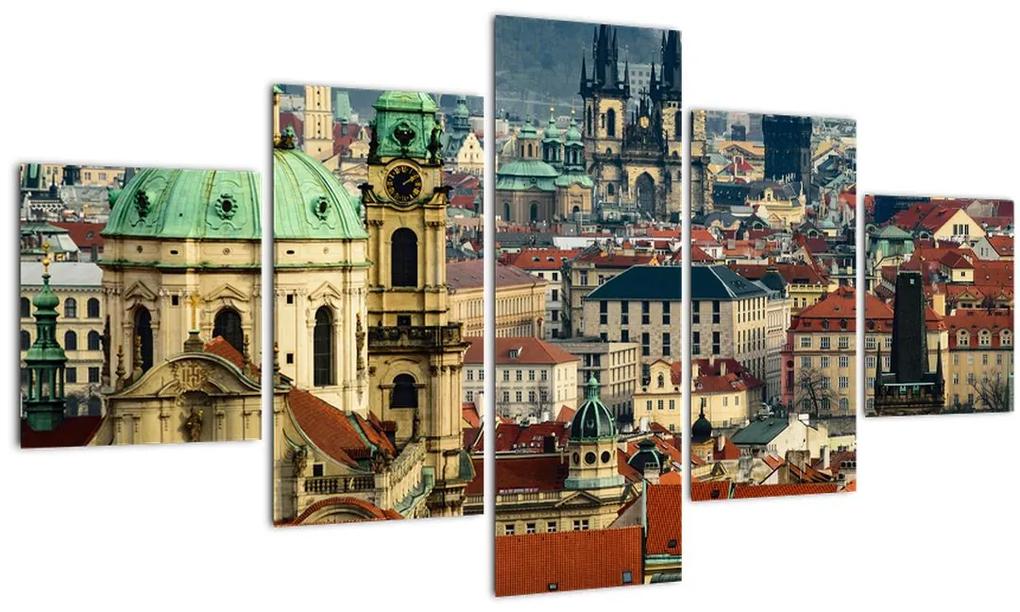 Obraz - Panorama Prahy (125x70 cm), 40 ďalších rozmerov