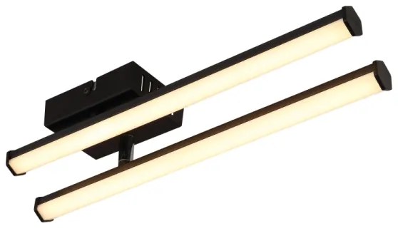 Globo 67342-12 - LED Stropné svietidlo KIRINA LED/12W/230V 3000K čierna