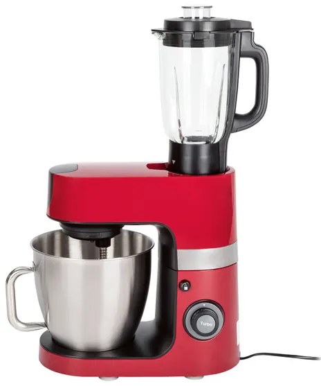 SILVERCREST®  KITCHEN TOOLS Profesionálny kuchynský robot SKMP 1300 D3, červená  (100353863)